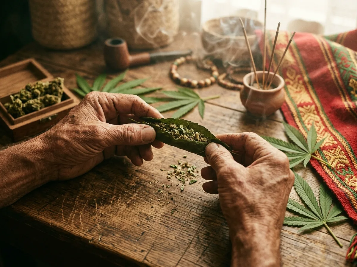 Illustration des origines caribéennes de la feuille blunt